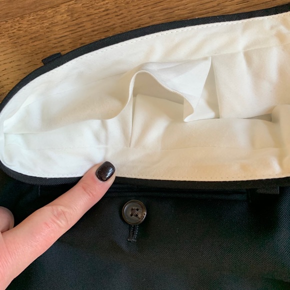 Men’s flat front 100% wool dress pants, 41/30 - Picture 4 of 6